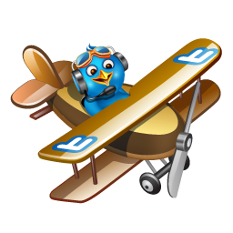 Twitter flying boy