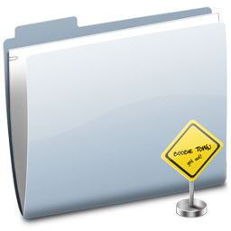 Folder Sign Boobie Town