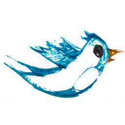 Hand Drawn Twitter Follow