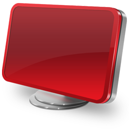 Computer red