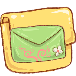 Folder Mail Green