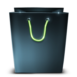 Black Shopping Bag