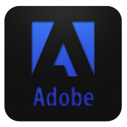 Adobe logo blueberry