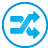 Button Shuffle blue