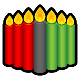 Kwanzaa candles