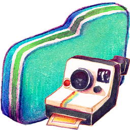 Photo Green Folder