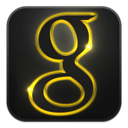 Google neon glow
