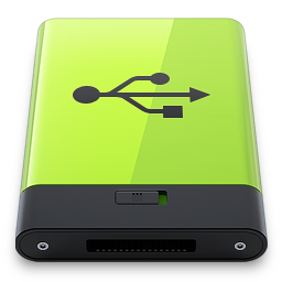 HDD Green USB