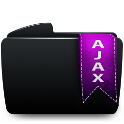 Folder black ajax