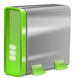 Hard Drive green