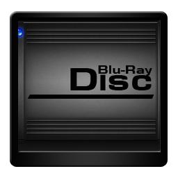 Black Blu Ray Disc
