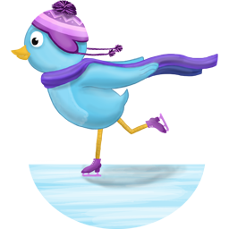 winter skating no text