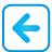 Navigation Left Button blue