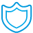 Shield blue