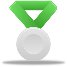 Metal silver green