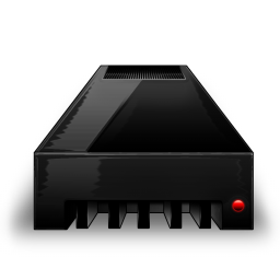 Hdd black red
