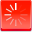 Loading Throbber Red