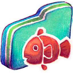 Fishy Green Folder
