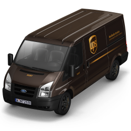 Van UPS Front