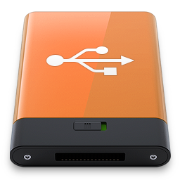 HDD Orange USB W