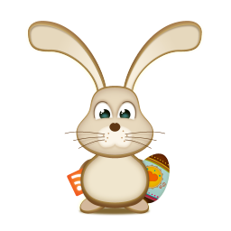 Easter bunny rss egg
