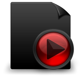 File Media black red
