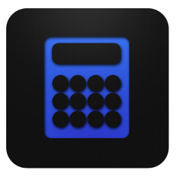 Calculator blueberry