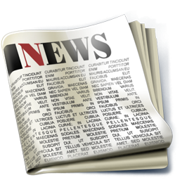 Folded Newspaper