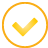 Button Check yellow