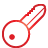 Key red