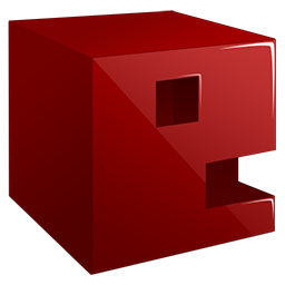 E 3D letter