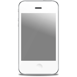 iPhone front white