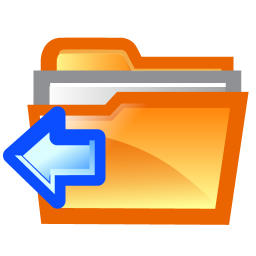 Left folder