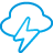Weather Thunder blue