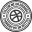 Dribbble stamp