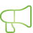 Megaphone green