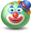 Clown emoticon