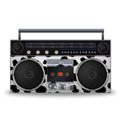 Boombox Cow