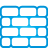 Wall blue