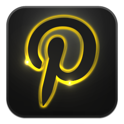 Pinterest neon glow