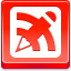 Blog Writing Button Red