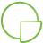 Chart Pie green