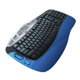 Keyboard Blue