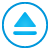 Button Eject blue