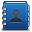Address Book Blue