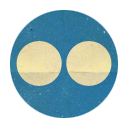 Retro Flickr Rounded