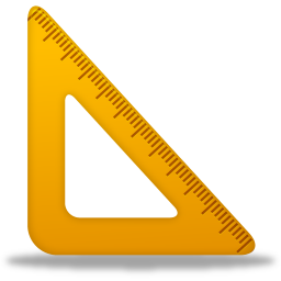 Triangle ruler