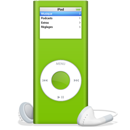 iPod nano vert