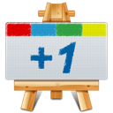 Google Plus One Canavas