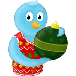 winter christmas ornament no text